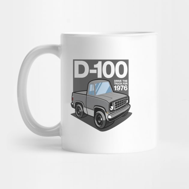 D100 - 1976 White Base (Silver Cloud Iridescent) by jepegdesign